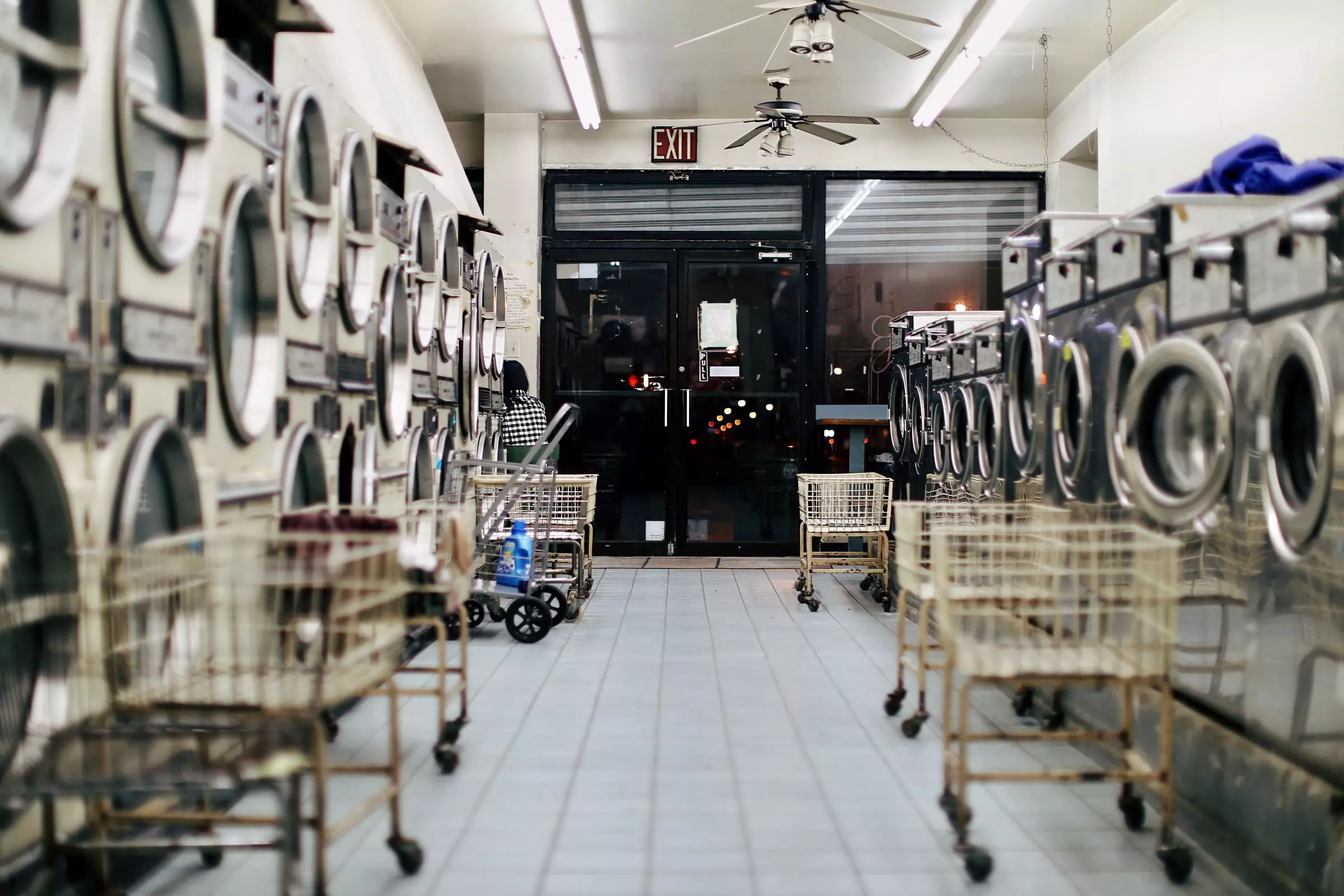 o mercado de lavanderia