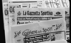 il mercato della stampa sportiva