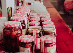 le marché de la confiture