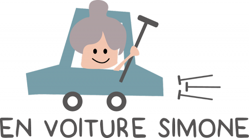 Autocollant sticker Transports urbains En voiture Simone