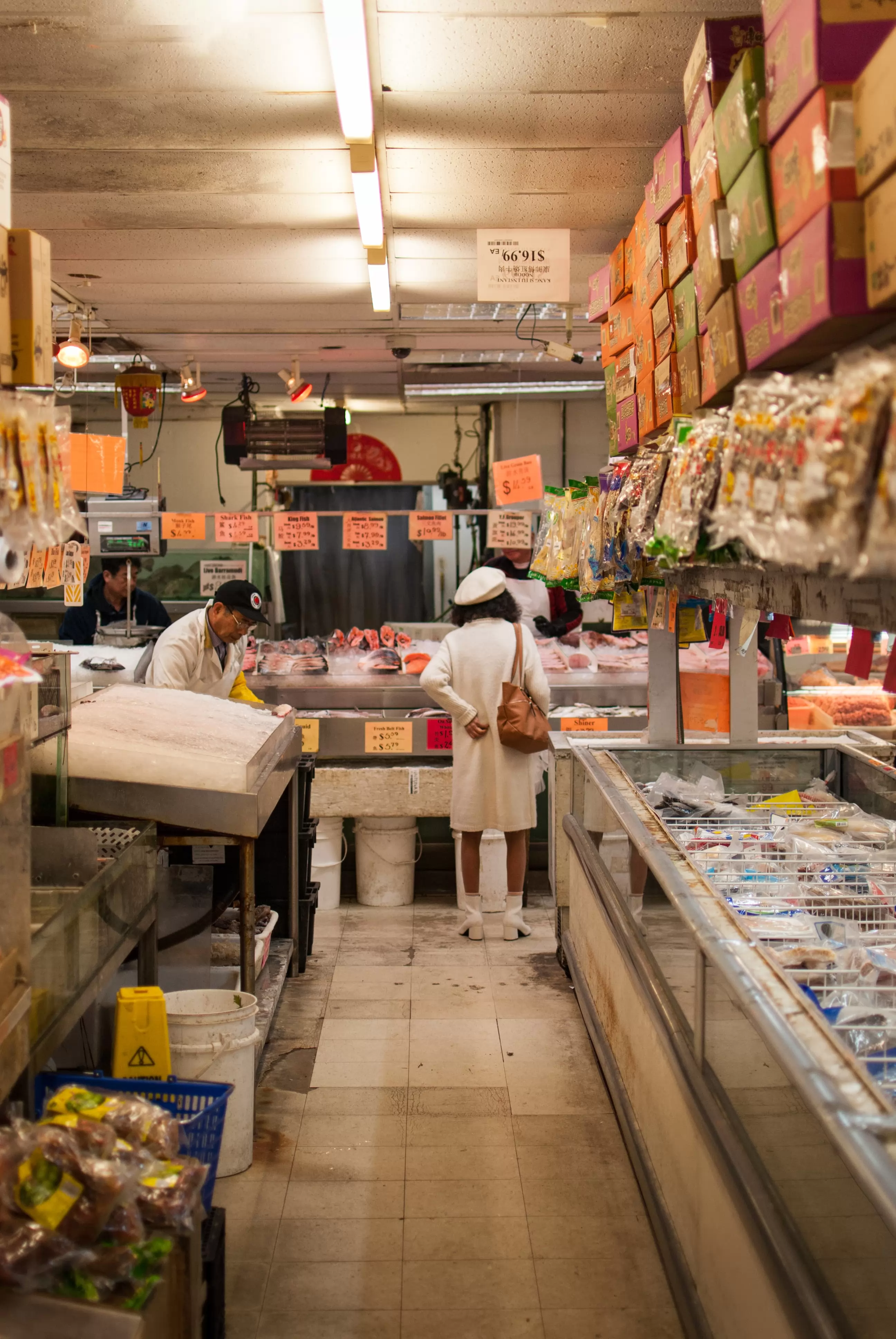 The frozen food market