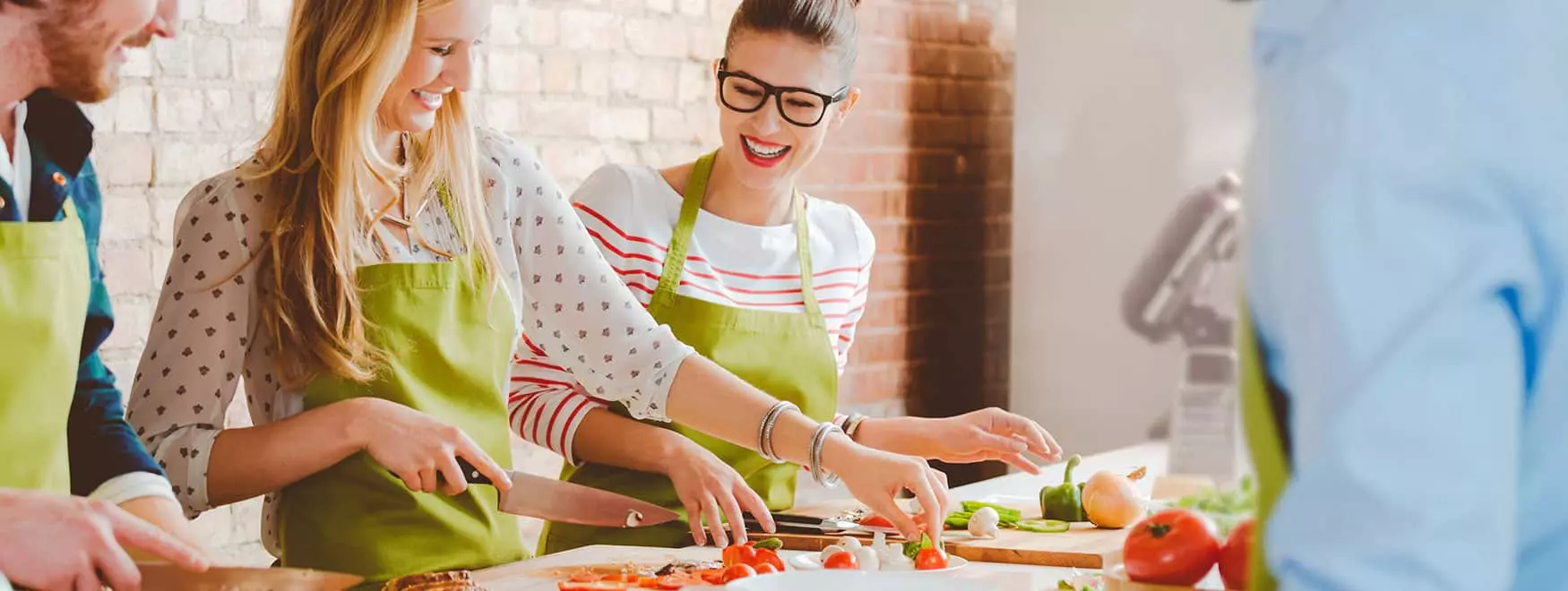 le marché des cours de cuisine