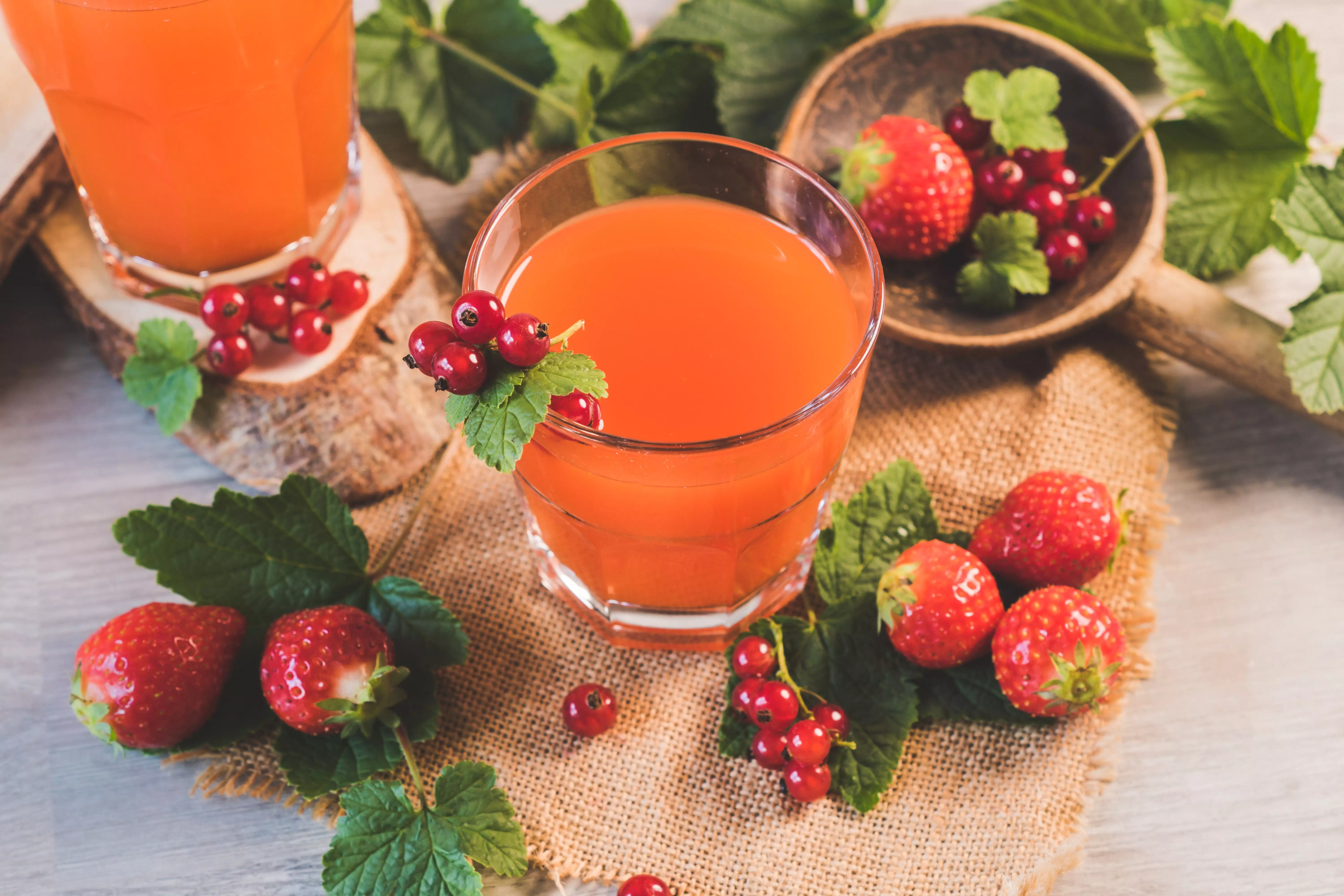 le marché des jus de fruits