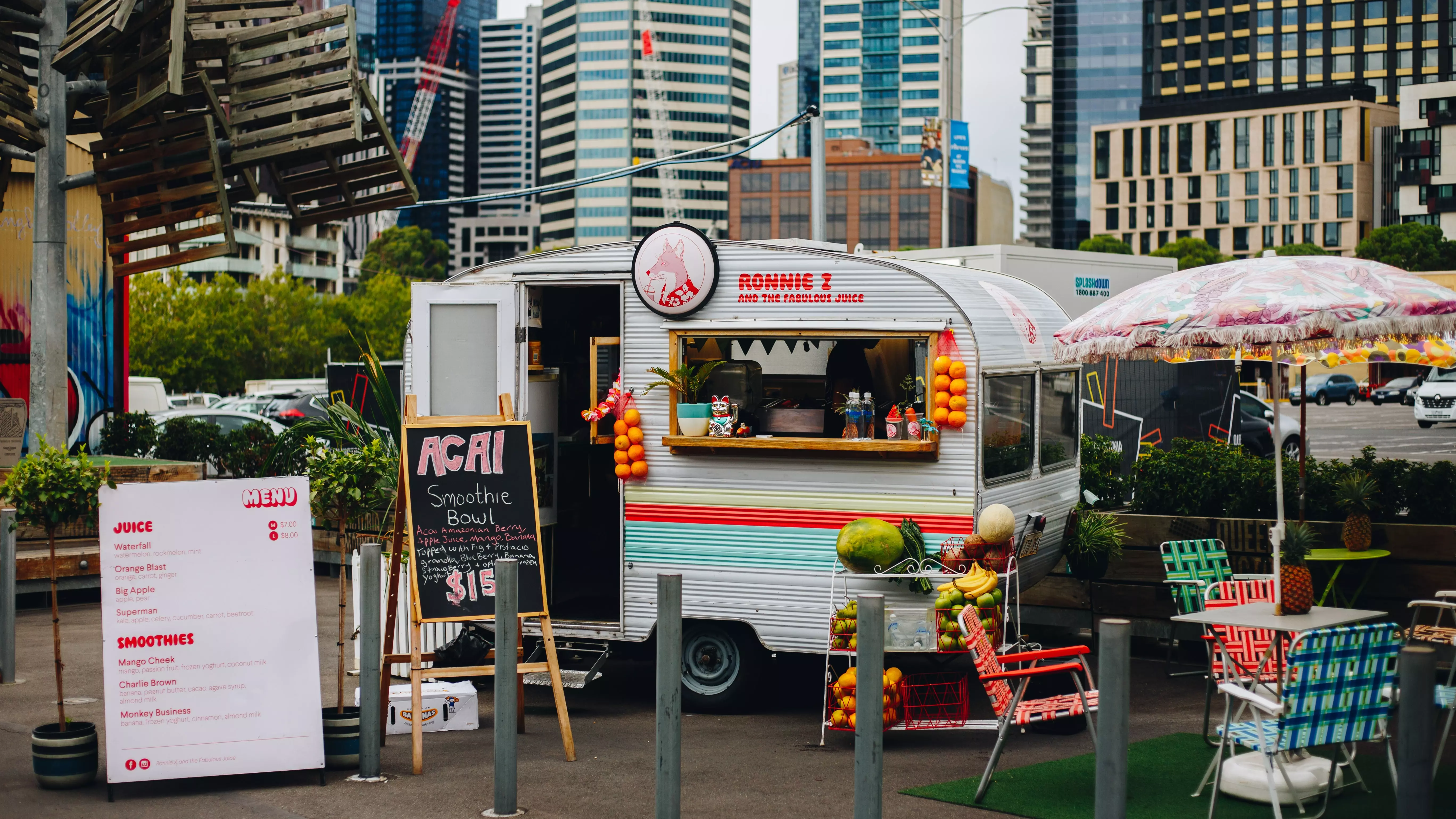 le marché du food-truck