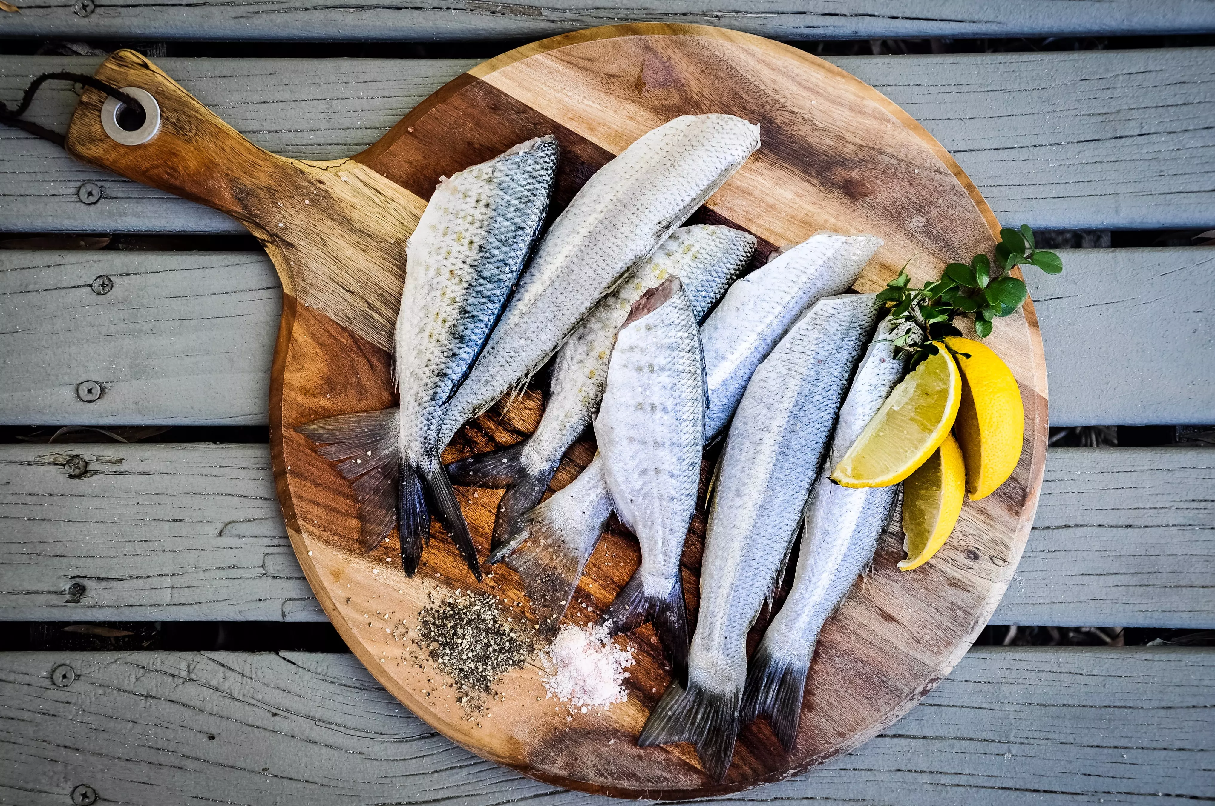 the fish and seafood market