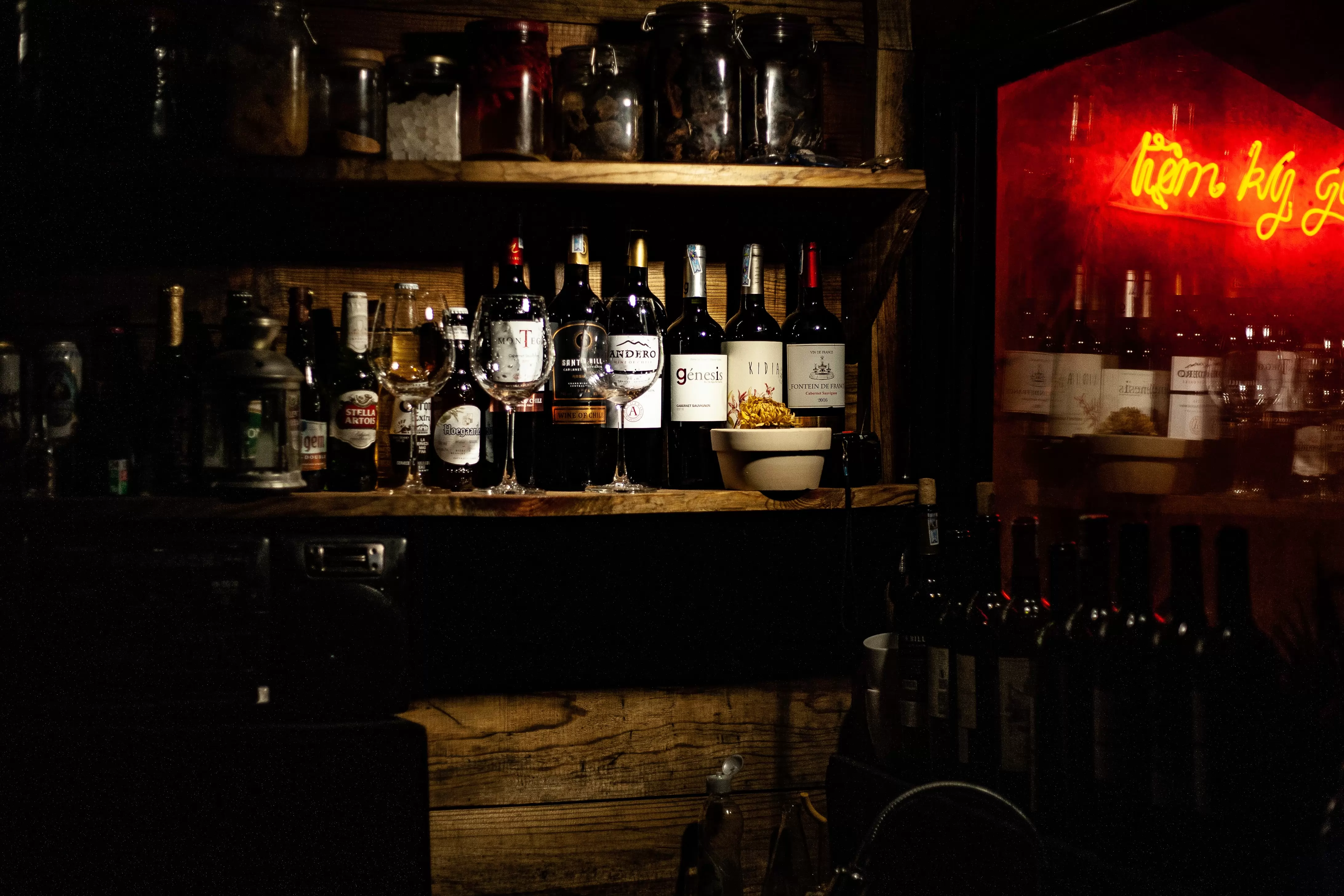 le marché des bars à vin