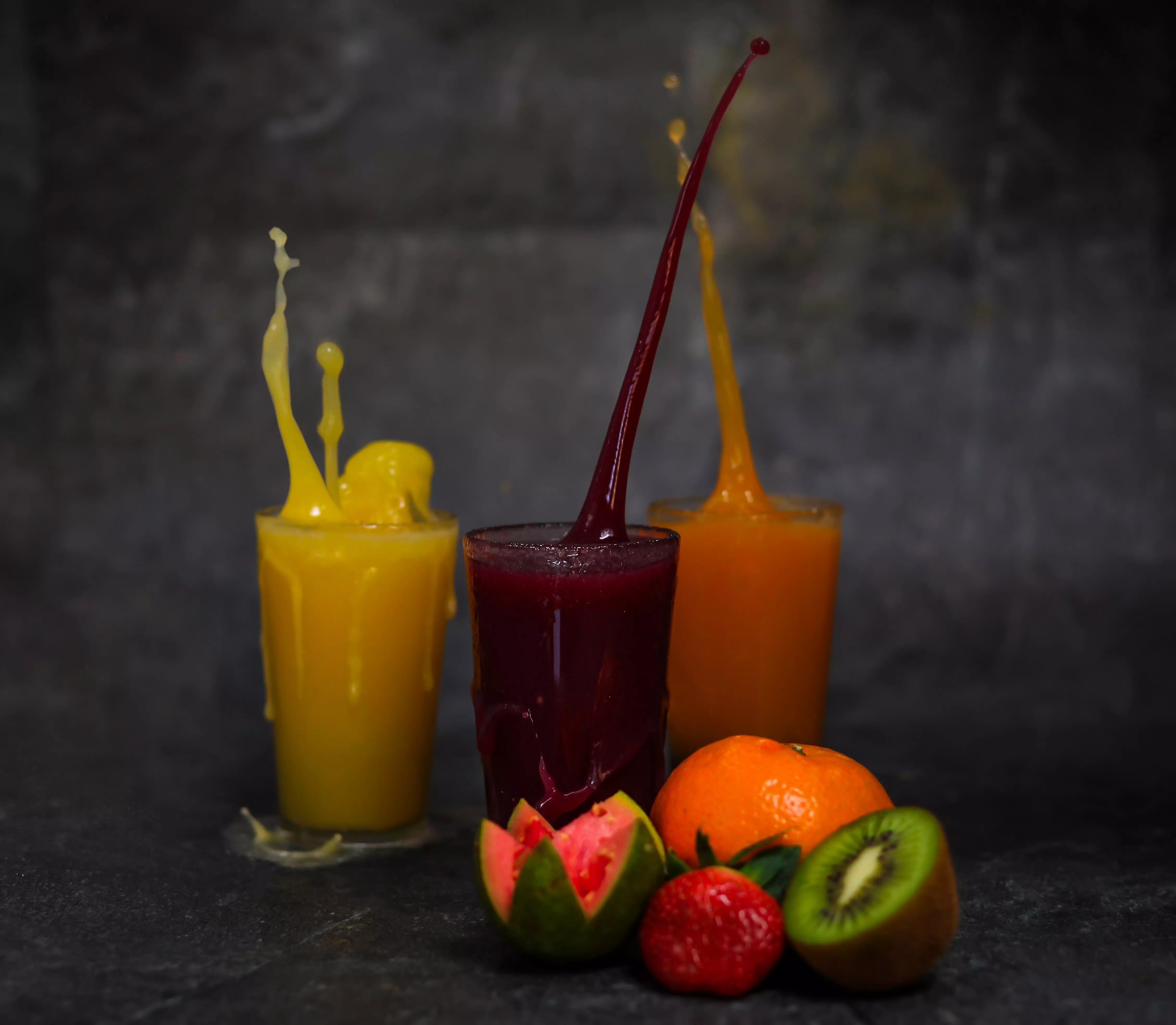 le marché du jus de fruits