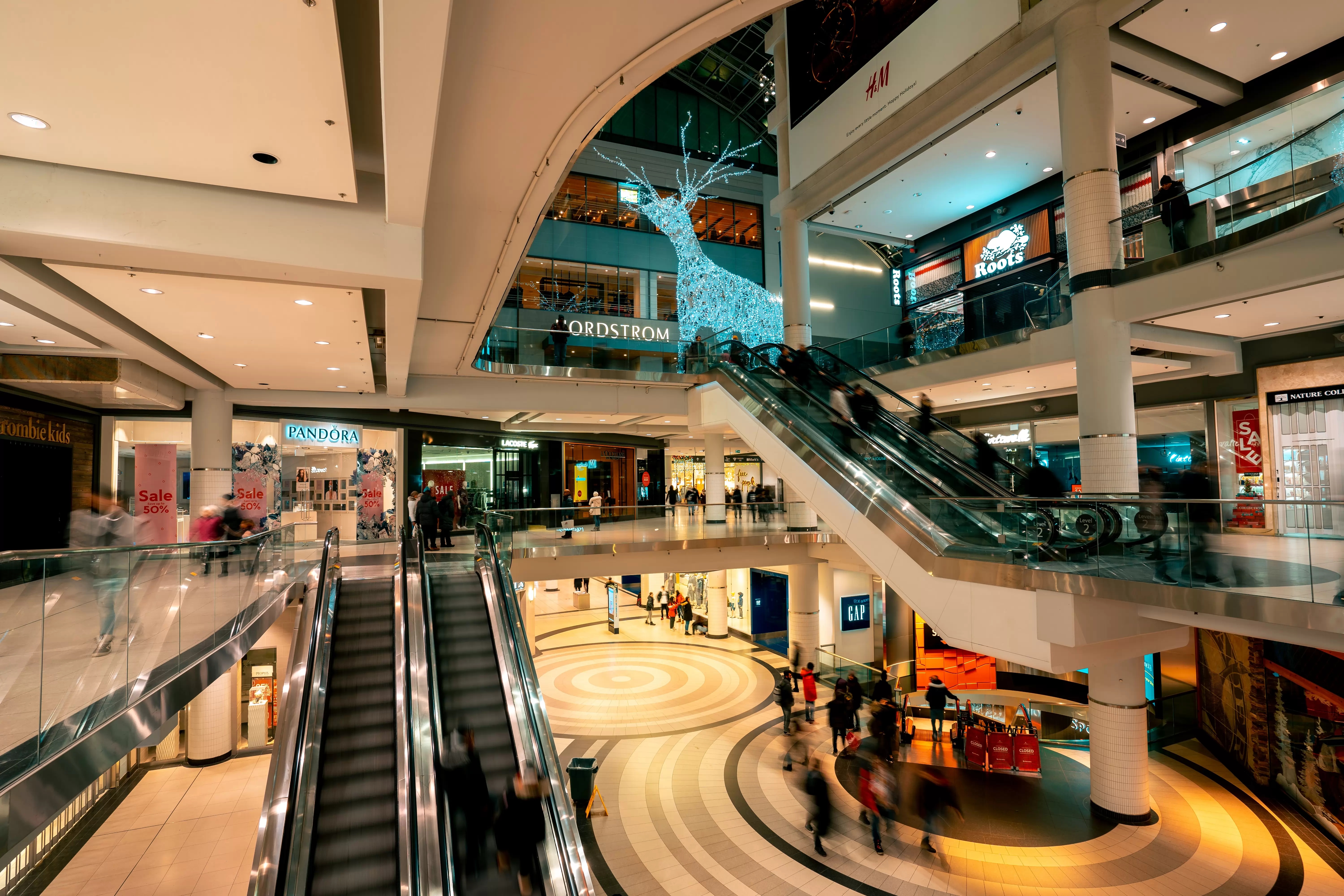 le marché des centres commerciaux