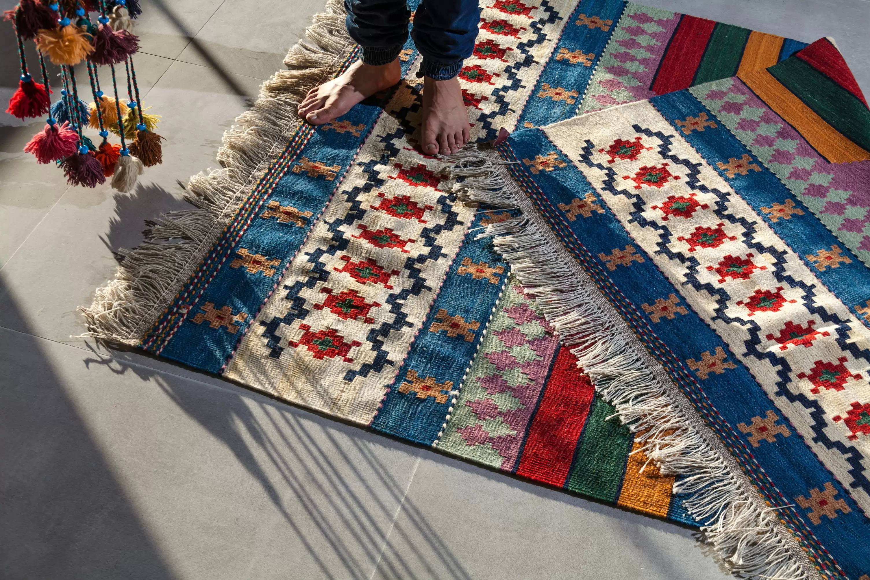 le marché des tapis et moquettes