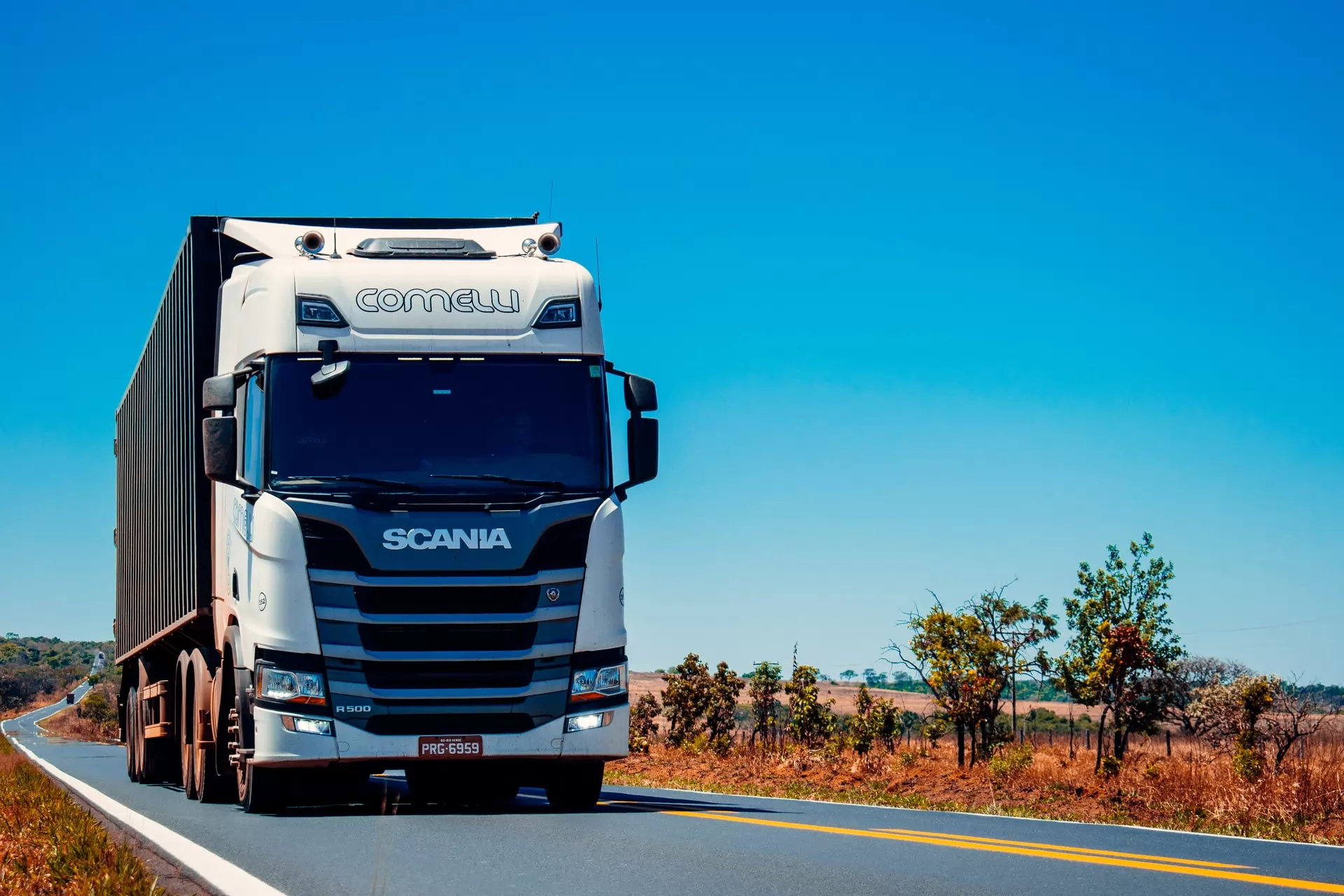 Le marché des camions - Italie