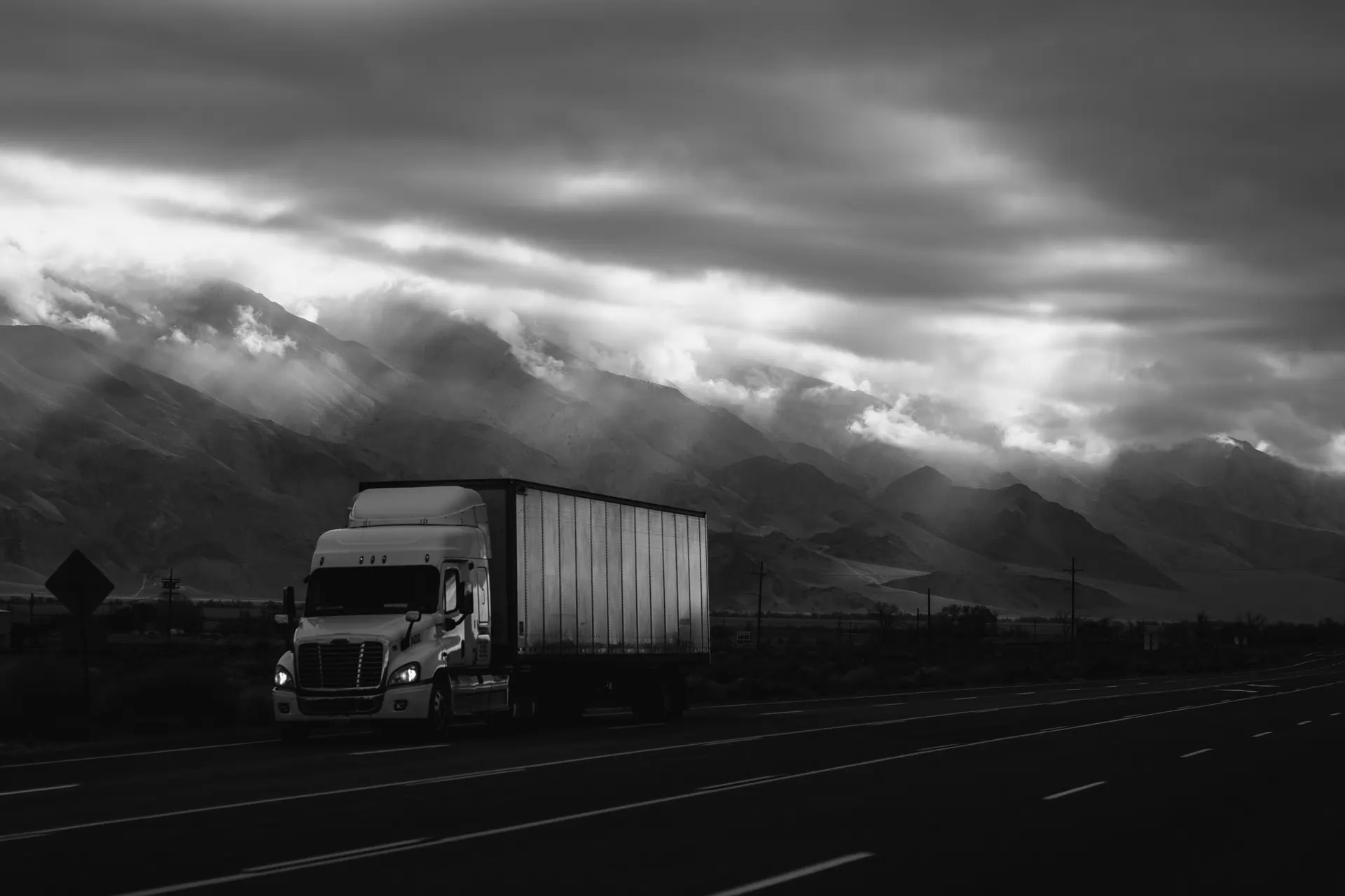 le marché du transport de marchandises