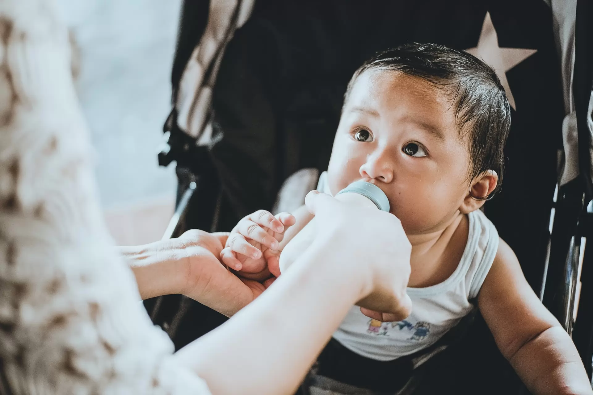 The market for teats and feeding bottles