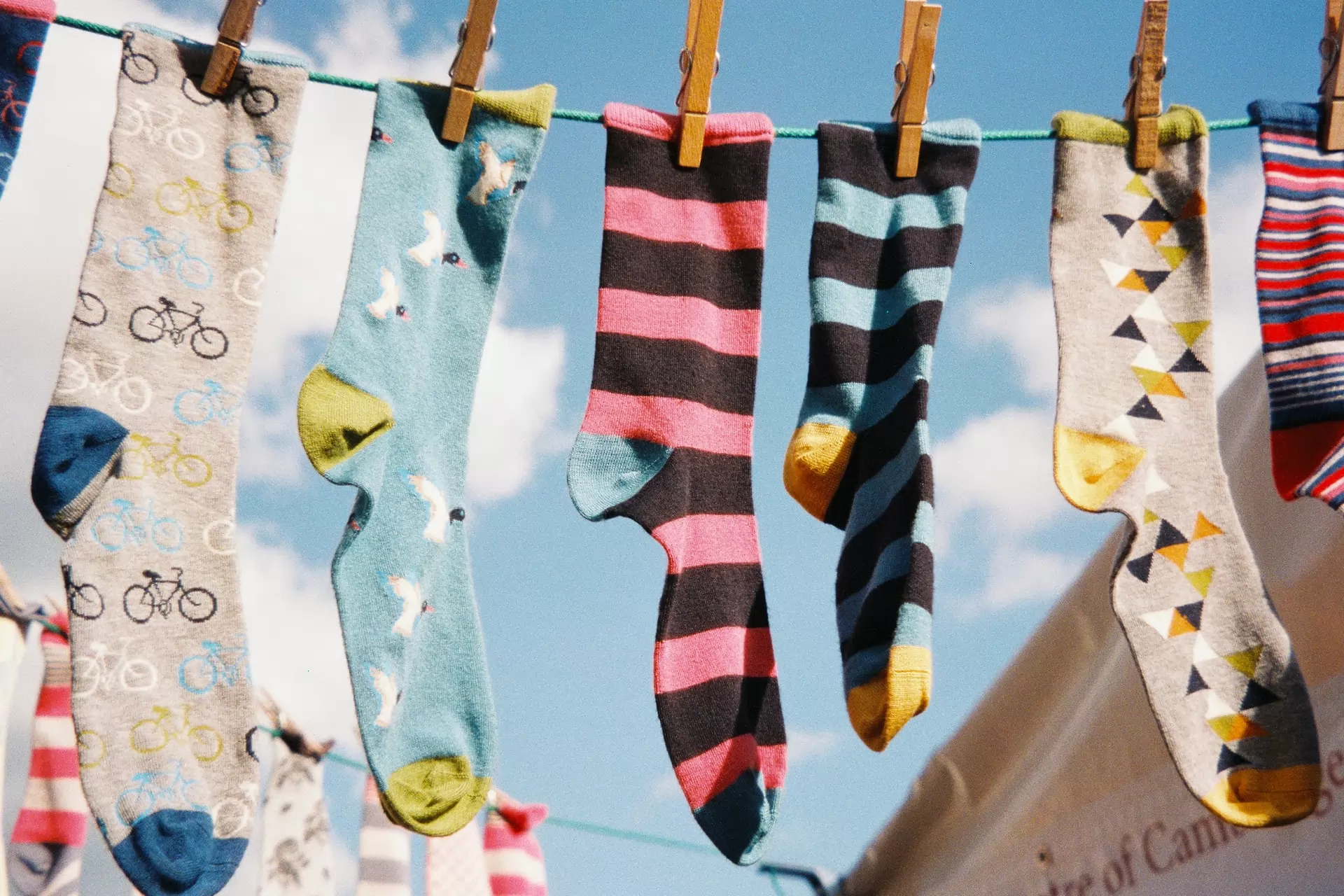 le marché de la chaussette