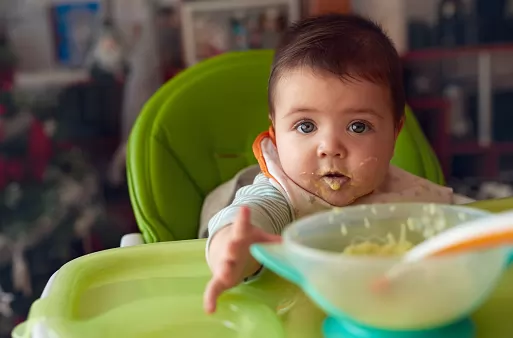 le marché de l'alimentation infantile