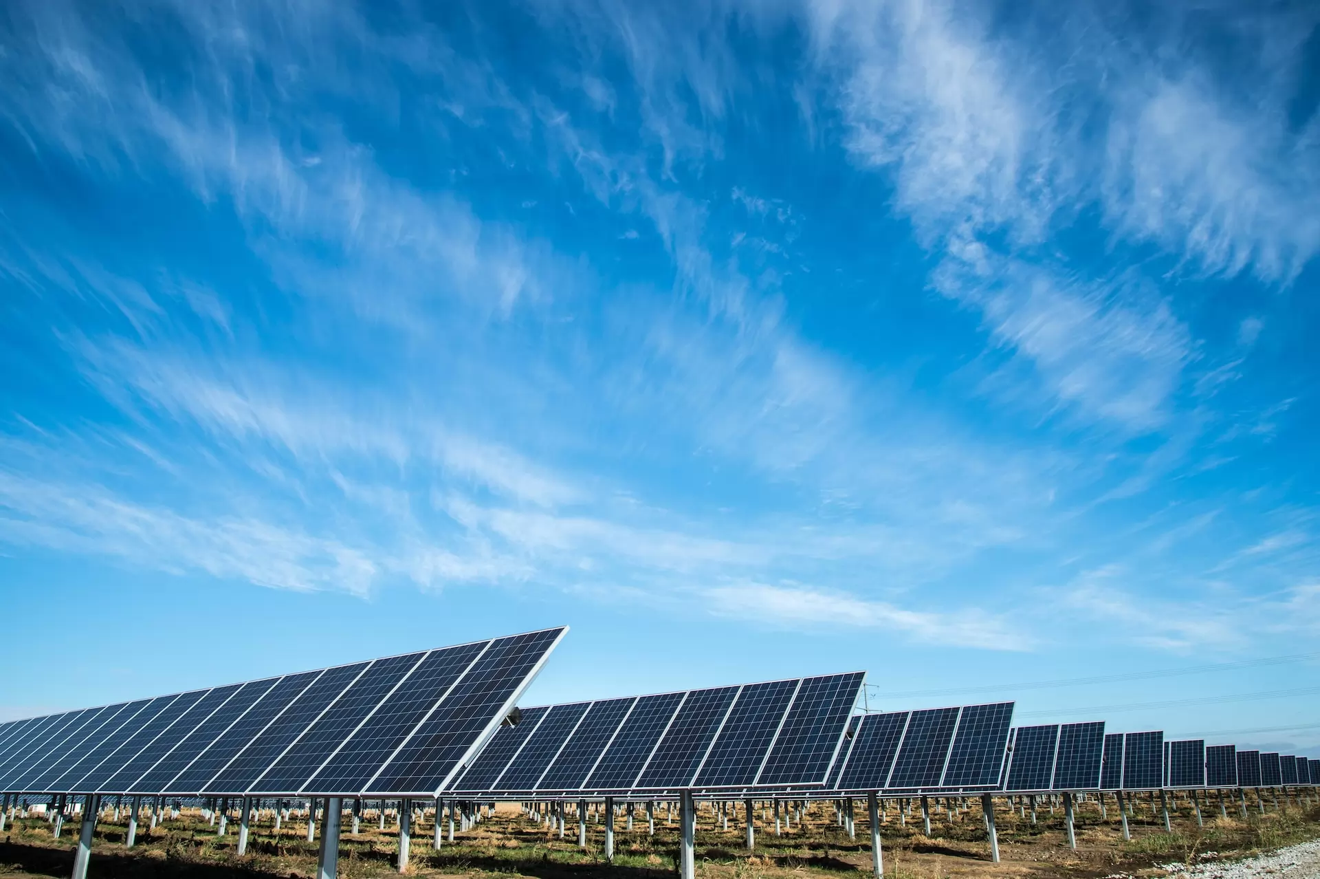 The market for solar panels