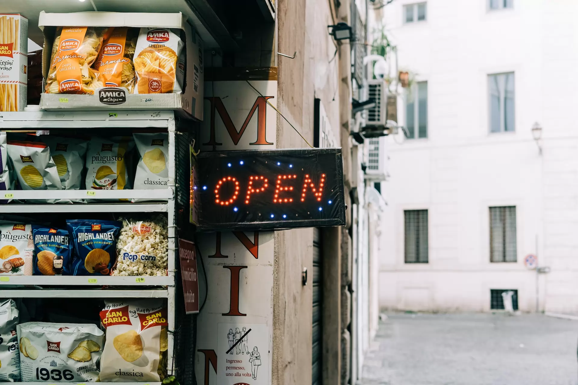 Il mercato dei minimarket