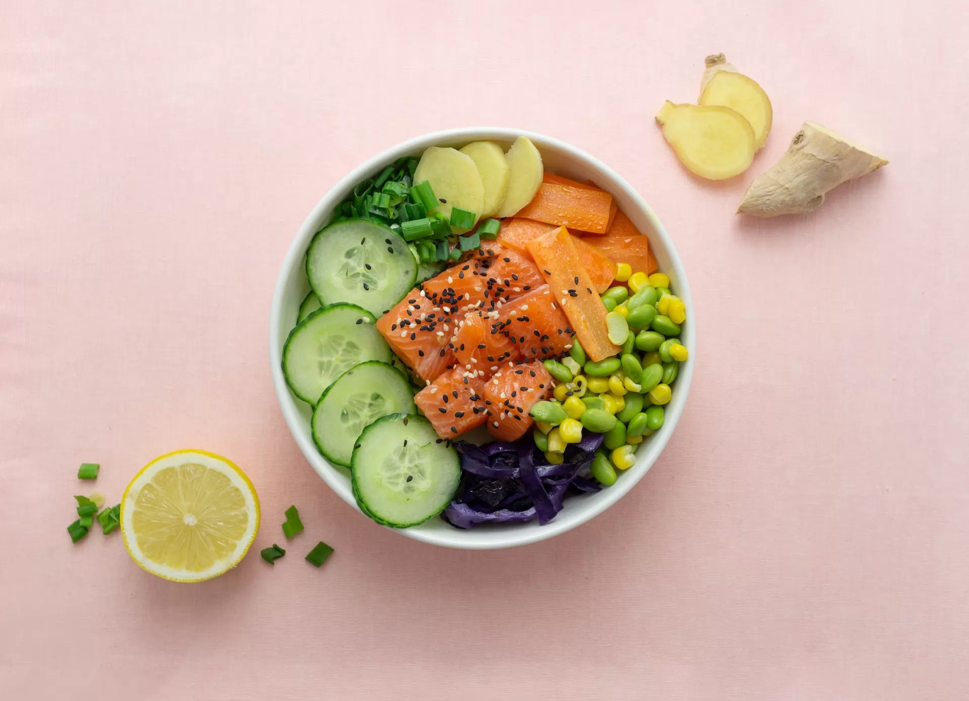 Recette de poke bowl au poulet - Marie Claire